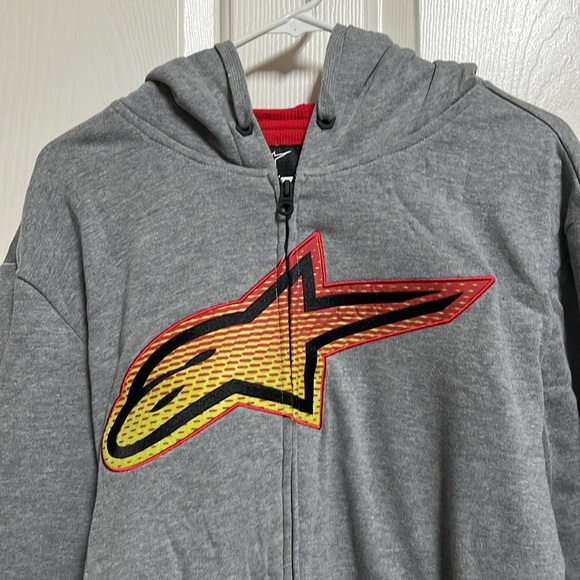 Alpinestars Men’s Passive Zip Fleece Size Large NWT - Picture 2 of 7